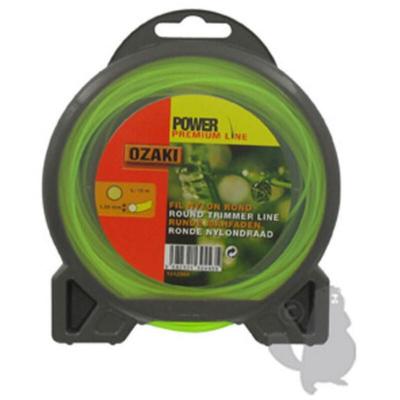 OZAKI Bobineau fil nylon rond jaune 1,3mm x 15m