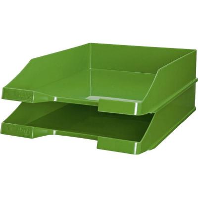 HAN  Corbeille &agrave; courrier KLASSIK, A4, polystyr&egrave;ne, vert