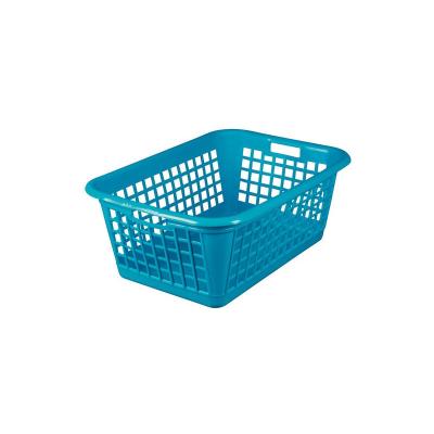 ALUMINIUM ET PLASTIQUE Corbeille &agrave; linge Bleue - Green Line - aluminium et plastiq