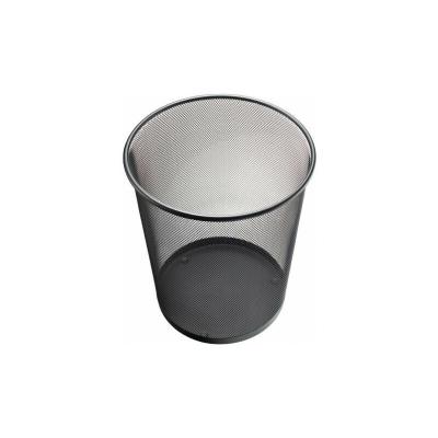 HELIT   corbeille &agrave; papier ""the circle network"" , noir noir