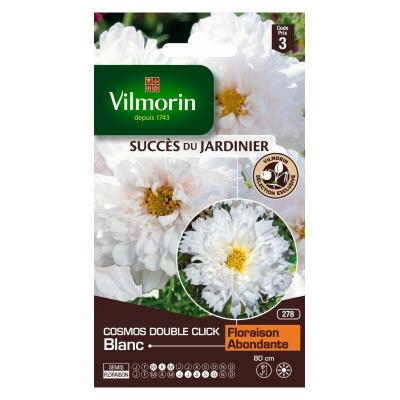 VILMORIN  - Cosmos Double Click Blanc