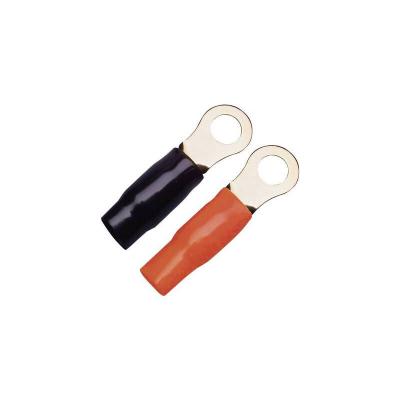 SINUSLIVE Cosses de c&acirc;ble - 25 mm&sup2; - Manchons disolation rouges et noirs - Diam&egrave;tre int&eacute;rieur 12 mm - 1 pi&egrave;ce 