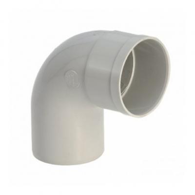 GIRPI  - Coude 87.3&deg; Pvc Gris D&eacute;v.25 Cm Diam.80 Mm