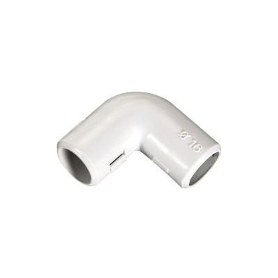 ELECTRALINE Raccordement &eacute;querre  - Diam&egrave;tre 16 mm - Vendu par 4