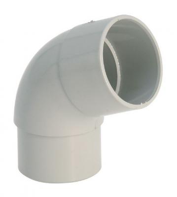 GIRPI Coude diam&egrave;tre 80 M&acirc;le / Femelle  - 45&deg; - Gris