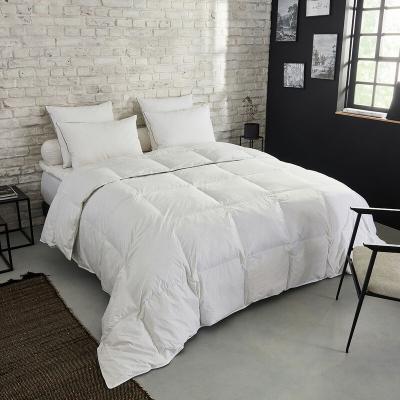 DUNLOPILLO Couette Premium Naturelle Temp&eacute;r&eacute;e - 30% duvet 140x200 cm - 