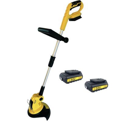 NEMURA Coupe Bordure &agrave; batterie 20V + 2 Batteries 2Ah + Chargeur rapide