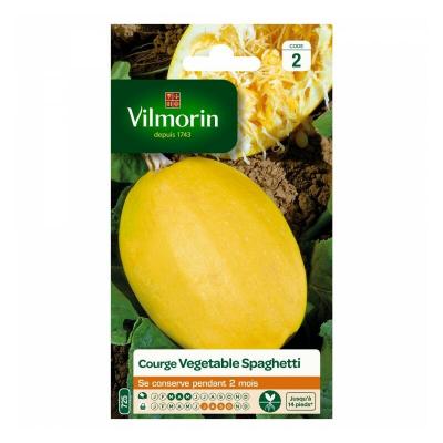 VILMORIN  3486142 Courgette v&eacute;g&eacute;tale, Jaune, 90 x 2 x 140 cm