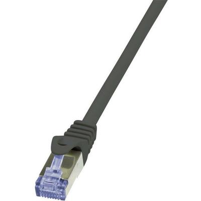 LOGILINK  PrimeLine C&acirc;ble r&eacute;seau Cat6A S/FTP AWG26 PIMF LSZH 7,50 m Noir