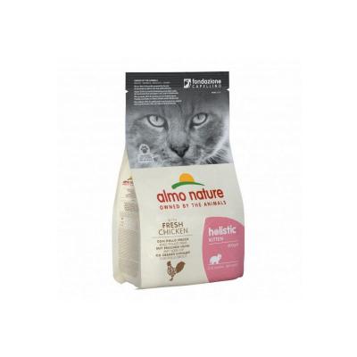 ALMO NATURE HOLISTIC Croquettes  pour chaton au poulet et riz sac 2 kg