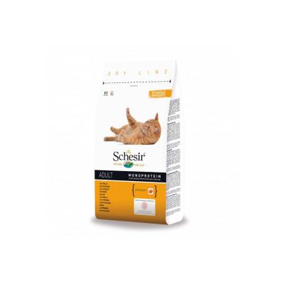 SCHESIR Croquettes chat adulte  Maintenance au poulet Sac 1,5 kg