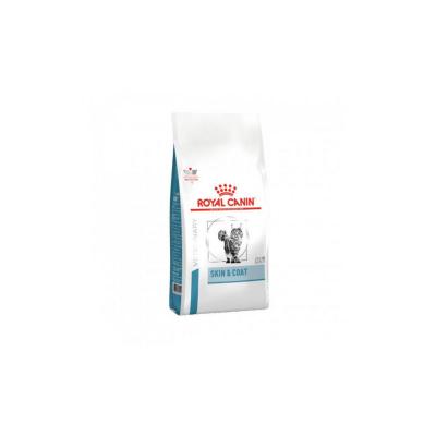 ROYAL CANIN  Veterinary Skin & Coat Croquettes Chat 1,5 kg