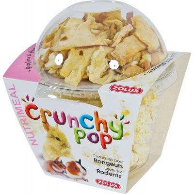 ZOLUX  Friandises pour rongeurs Crunchy Pop Pomme 33G Pop Corn et Pomme