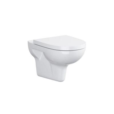 CERSANIT Cuvette WC suspendu sans bride &agrave; sortie horizontale 