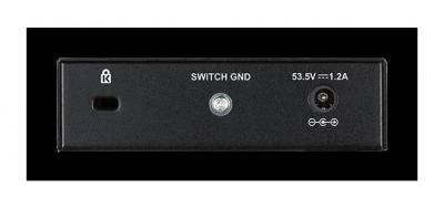 D LINK Switch D-Link DGS-1005P LAN PoE Noir