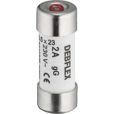 DEBFLEX Fusible avec voyant 8,5X23 2A 230V sachet de 3