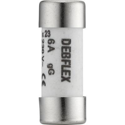 DEBFLEX Fusible avec voyant 8,5X23 6A 230V sachet de 3