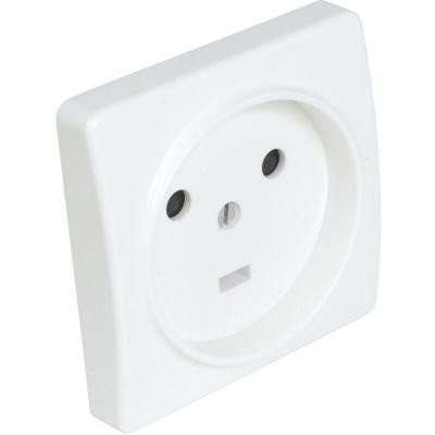 DEBFLEX Prise 2 Poles + Terre 20A Encastre Blanc