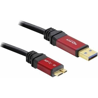 DELOCK Premium - C&acirc;ble USB - USB type A (M) pour Micro-USB de type B (M) - USB 3.0 - 1 m - noir