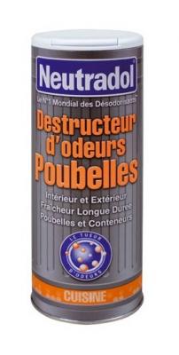 NEUTRADOL Destructeur d'odeur pour poubelle - 350 g