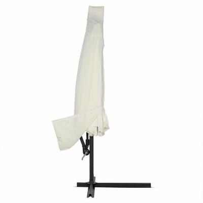 DEUBA Housse pour parasol - &oslash; 3 ou 3,5m - Coloris et taille au choix Beige, Pour parasol de 3,5m