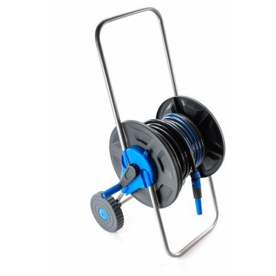 GENERIQUE Suan - D&eacute;vidoir sur roues Kit complet - Longueur du tuyau : 30m - Noir