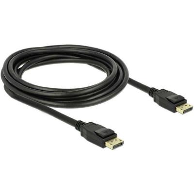 DELOCK Cable  Displayport 1.2 Male Displayport Male 4k 3 M