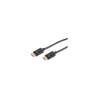 Displayport-kabel 20pol -> 20pol st st 3.00m mit riegel bulk