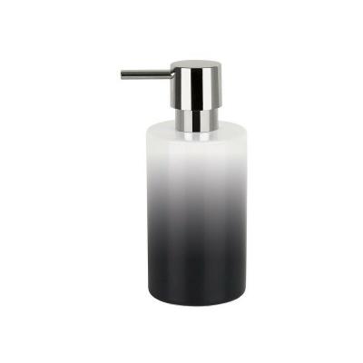 SPIRELLA Tube distributeur de savon gres - 16x7x7 cm - noir