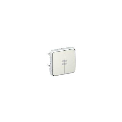 LEGRAND Interrupteurs 250 V Double Va-et-vient Lumineux Blanc