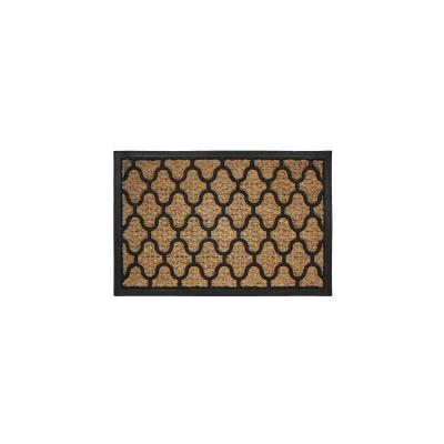 TAPIS DECO Paillasson En Coco ""erwan"" 40x60cm Naturel
