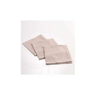 DOUCEUR D INTERIEUR Lot De 3 Serviettes De Table ""charline"" 40x40cm Lin