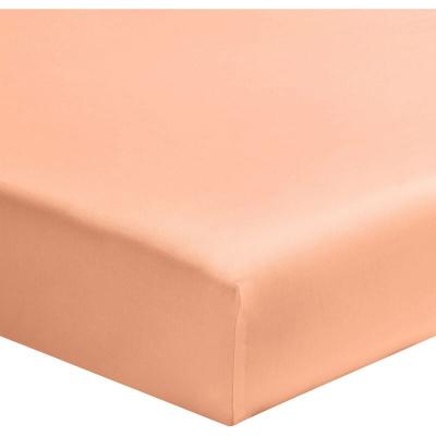 BABY FOX Drap housse b&eacute;b&eacute; rose poudr&eacute; 100% coton biologique bonnet 15 cm 70x140