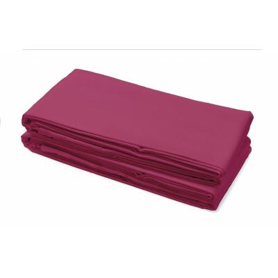 HOME LINGE PASSION Drap plat 100% coton fuchsia 180x290 cm