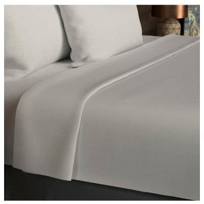 SOLEIL D OCRE Drap plat en coton 57 fils 240x290 cm UNI lin, par Soleil d'ocre