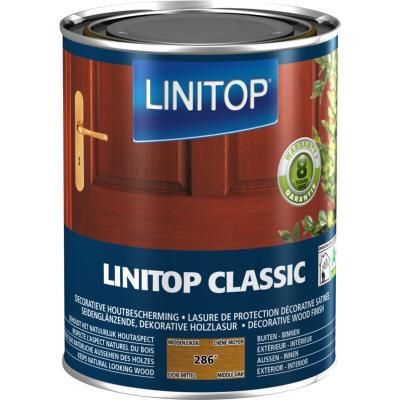 LINITOP  2027 Durieu  classic lasure satin 1 L Ch&ecirc;ne Moyen