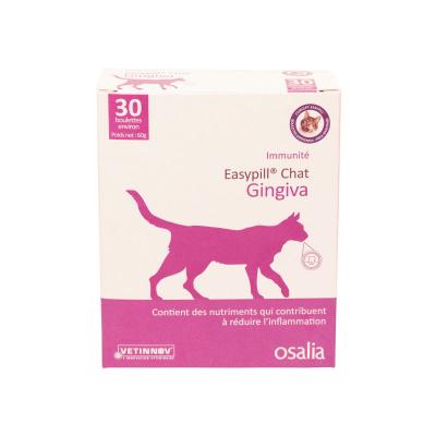 EASYPILL  Chat Gingivia - Bo&icirc;te de 30 boulettes