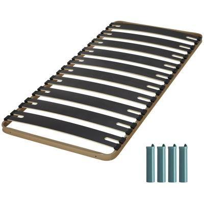 EBAC Sommier + pieds 90x190 10 lattes C310 50 x 8 mm Marron