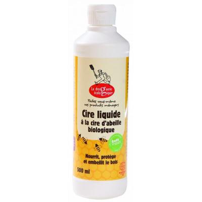 ECODIS  - Cire liquide &agrave; la cire d'abeille Bio 500 ml