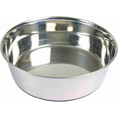 TRIXIE  Stainless Steel Bowl Stainless Steel Bowl Argent&eacute; 0.5 Liters