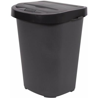 EDA Poubelle tri-home 40 l gris anthracite 