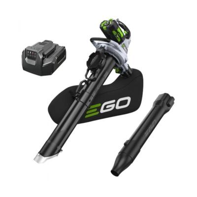 EGO POWER+ Souffleur aspirateur broyeur 3 en 1 56V sans fil, avec batterie 5Ah et chargeur - EGO LV5004E 