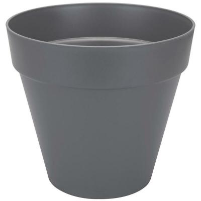 ELHO  pot de fleur rond - 50 cm - gris anthracite