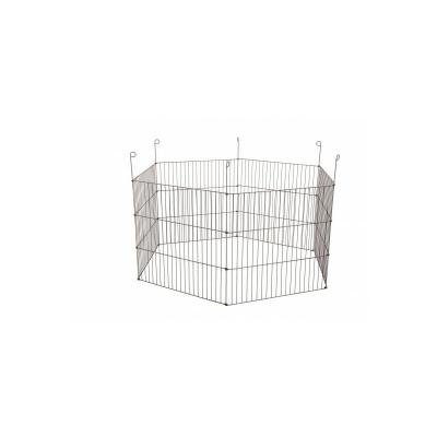 ZOLUX Parc metal ext hexa 120 gris pour rongeur et petit mammif&egrave;re