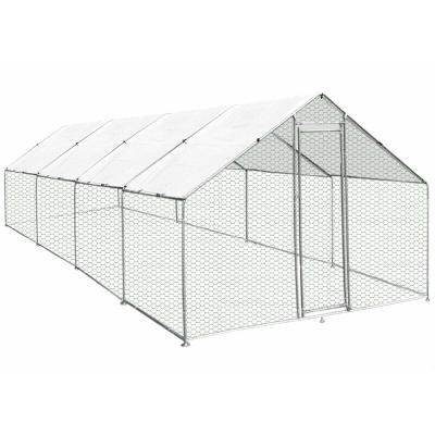 MONSTERSHOP Enclos Poulailler 3m x 8m x 2m 