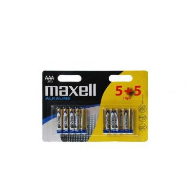 MAXELL Piles alcaline aaa lr03 1.5v blister 10 piles  790254