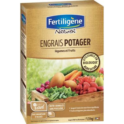 NATUREN  8390 Engrais Potager L&eacute;gumes et Fruits Granul&eacute;s 1,5kg