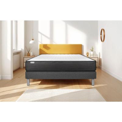 VITALIT Ensemble matelas m&eacute;moire de forme + sommier 140x190 cm  - VITALPOWER