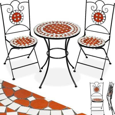 TECTAKE  ensemble table et chaises de jardin 401637