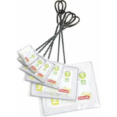 ZOLUX Epuisette blanche pour aquarium  longueur 15 cm